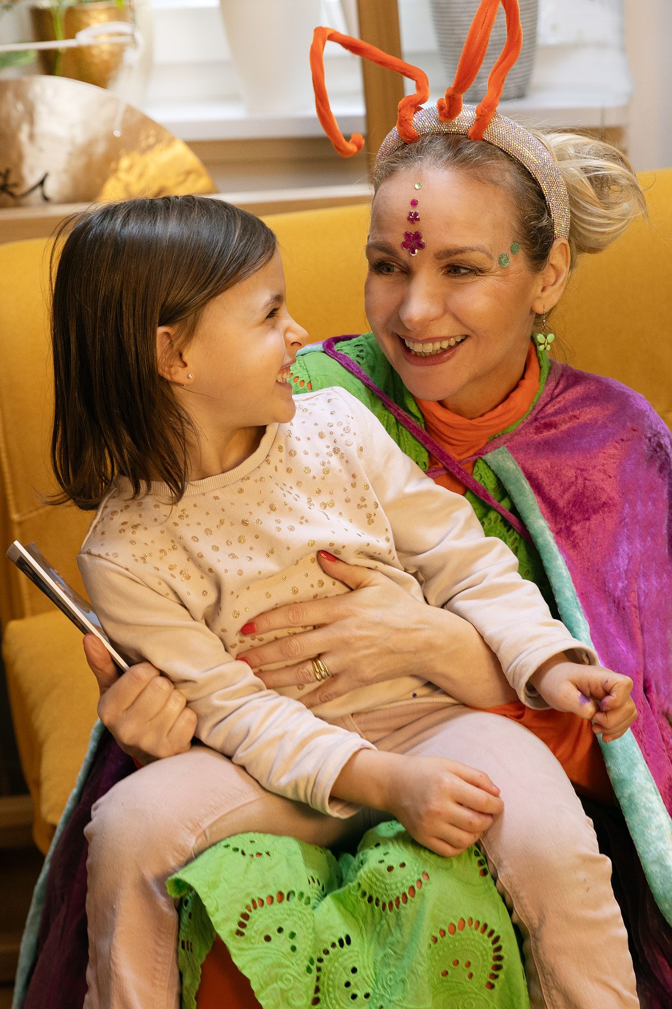 Una Gonschorr im Kinderhospiz Berliner Herz (Bildquelle: Daniela Incoronato| Abdruck honorarfrei)