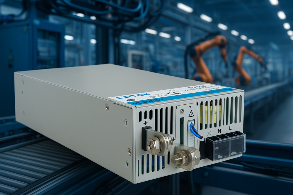DAs COTEK AD-1500 Netzteil wird von Burger Engineering vertrieben (Die Bildrechte liegen bei dem Verfasser der Mitteilung.)