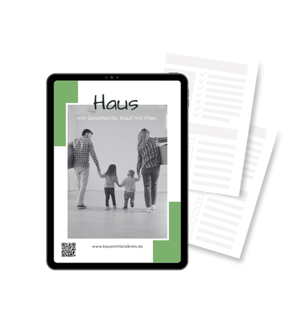 Haus mit Geschichte, Kauf mit Plan. Das Workbook für alle, die ein älteres Haus kaufen und kostspiel