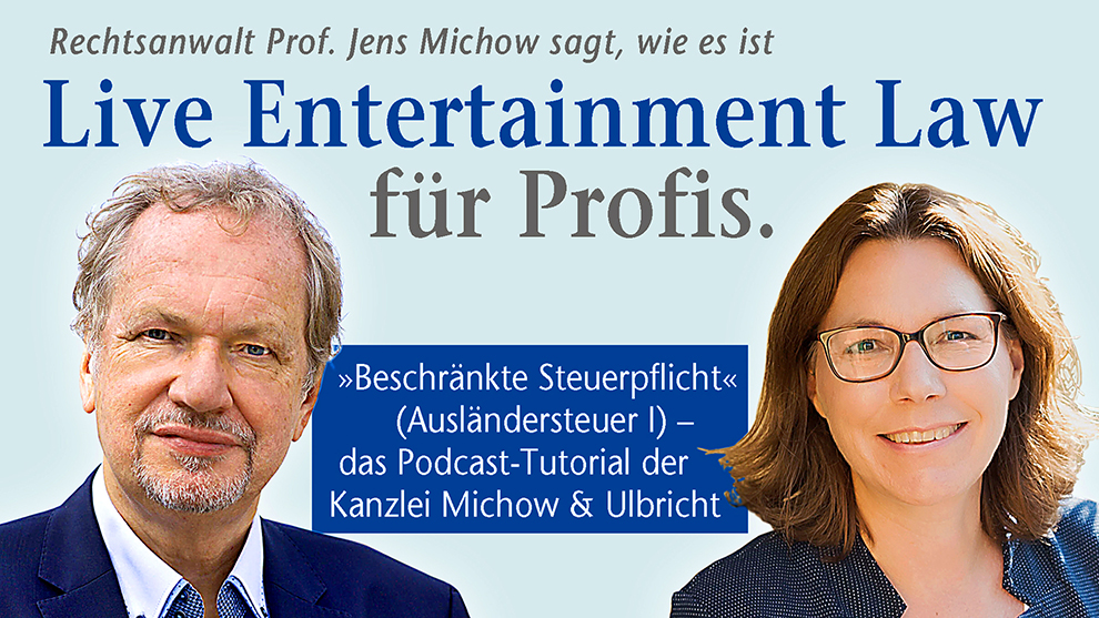 Neue Tutorial-Podcast-Serie von RA Prof. Jens Michow