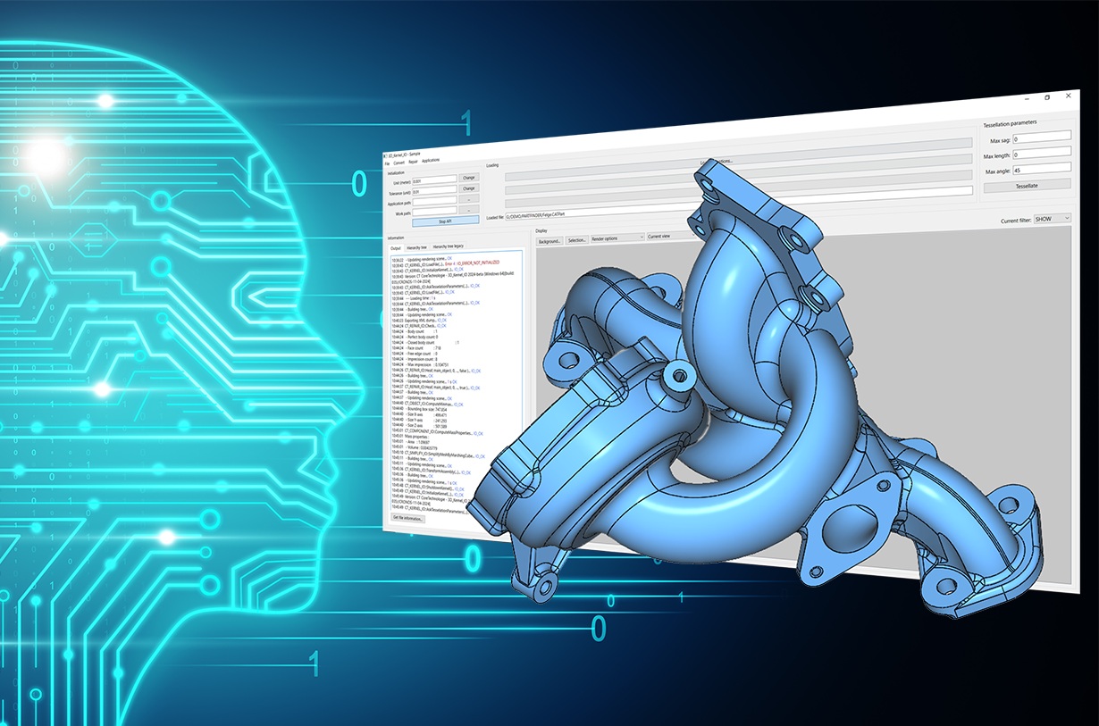 Software-Integration von Leo AI und 3D_Kernel_IO revolutioniert die intelligente Produktentwicklung (Bildquelle: CoreTechnologie GmbH)