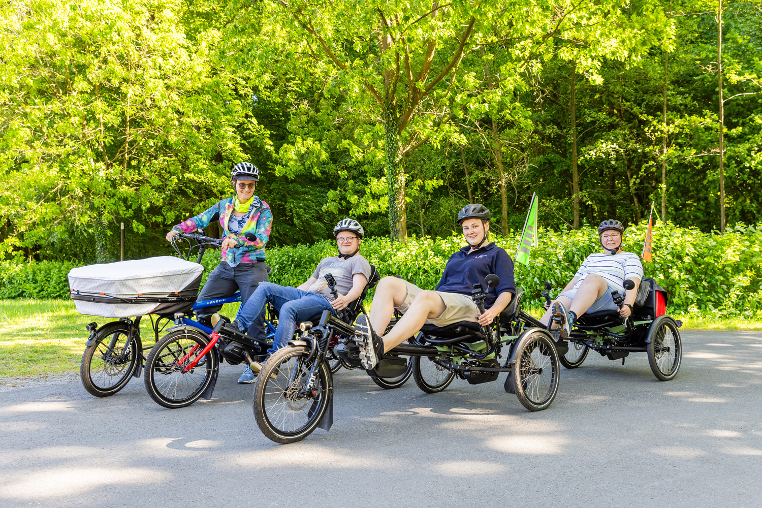 Selbstbestimmte Mobilität: Die Räder von Hase Bikes sind permanent im Einsatz