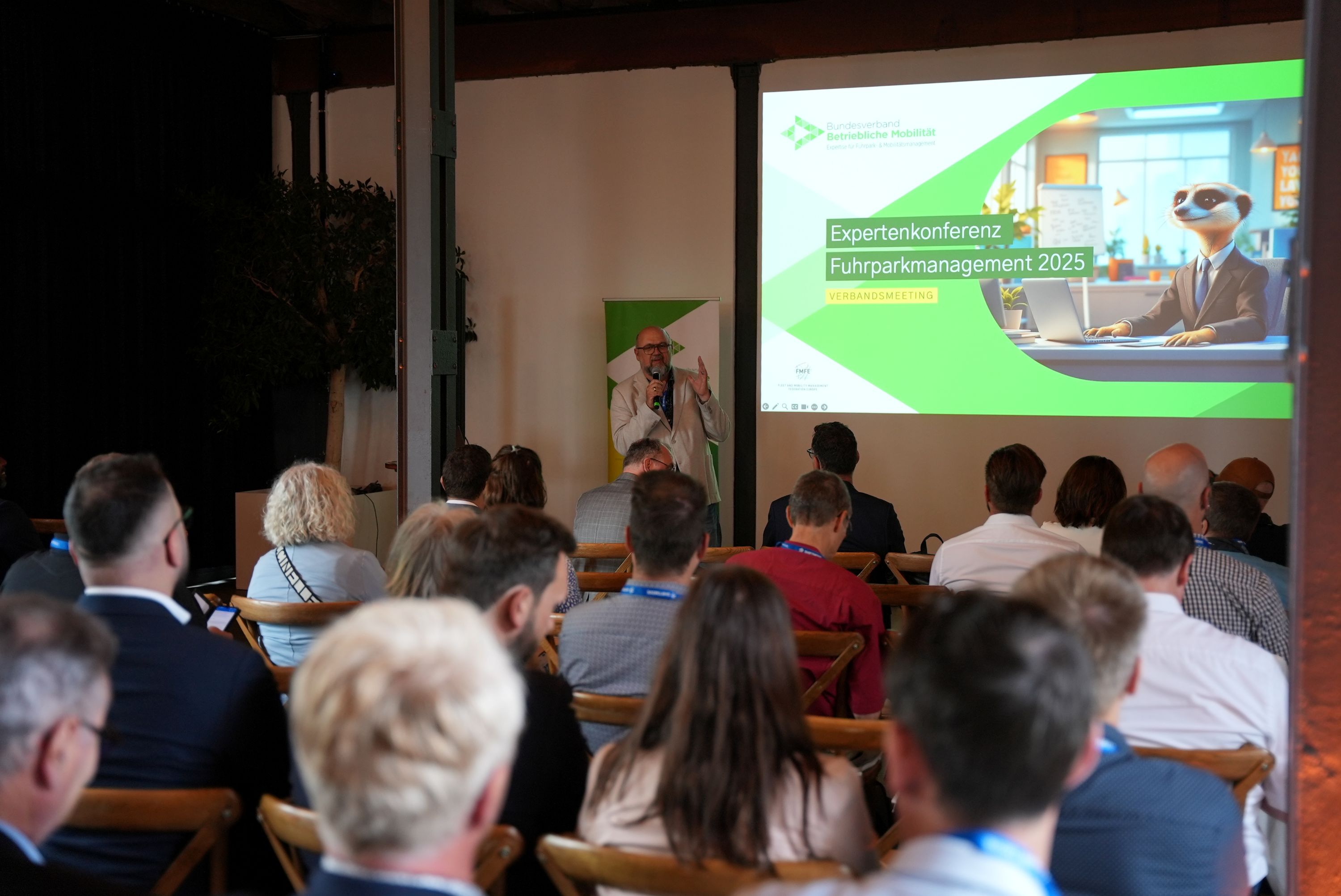 Die Expertenkonferenz bot spannende Impulse zum Thema Fuhrparkmanagement. (Die Bildrechte liegen bei dem Verfasser der Mitteilung.)