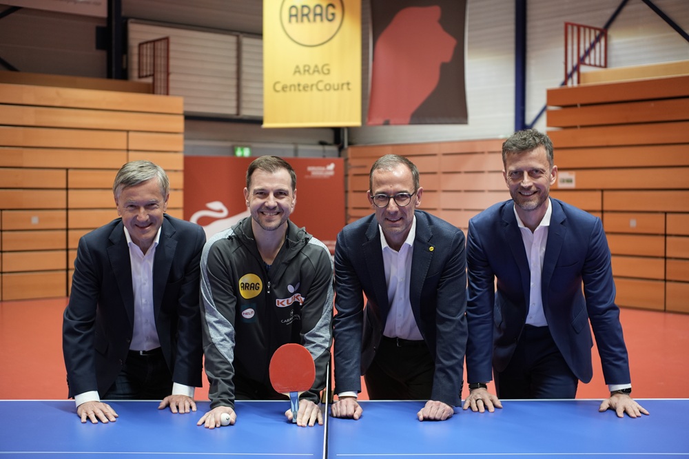 ARAG verlängert auch Partnerschaft mit Timo Boll (Die Bildrechte liegen bei dem Verfasser der Mitteilung.) ARAG verlängert auch Partnerschaft mit Timo Boll (Die Bildrechte liegen bei dem Verfasser der Mitteilung.)