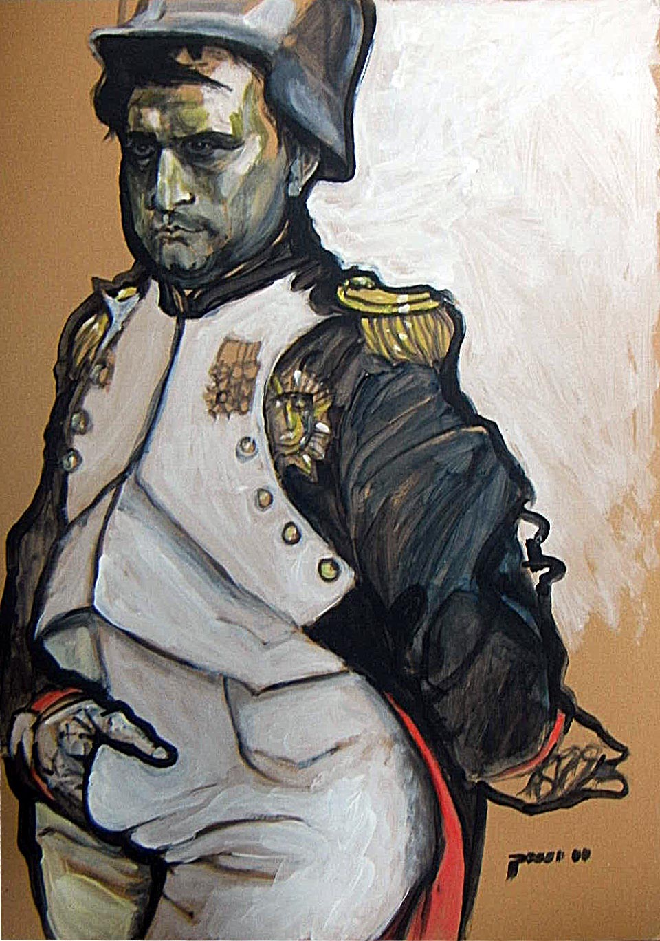 Napoleon-Porträt von Nikolaus Pessler