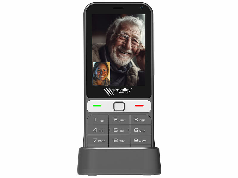simvalley MOBILE 4G-Senioren-Handy XL-980, Touchdisplay, WhatsApp, SOS-Funktion, GPS,www.pearl.de (Die Bildrechte liegen bei dem Verfasser der Mitteilung.) simvalley MOBILE 4G-Senioren-Handy XL-980, Touchdisplay, WhatsApp, SOS-Funktion, GPS,www.pearl.de (Die Bildrechte liegen bei dem Verfasser der Mitteilung.)