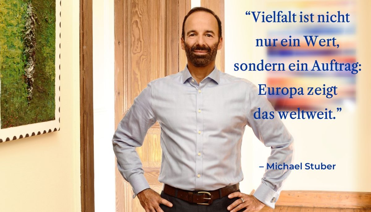 Michael Stuber zu Vielfalt in Europa (am ehemaligen Tag der deutschen Einheit) (© Ungleich Besser (Photo: Anja Viering) )