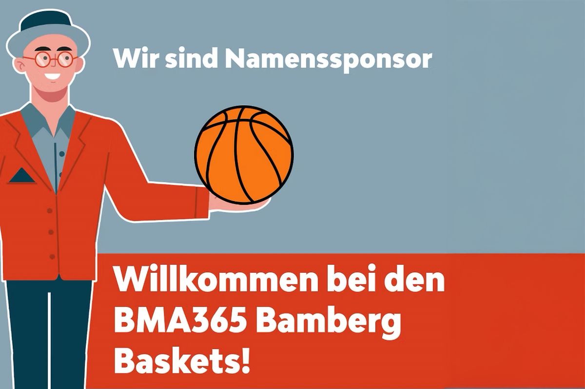 BMA365 ist neuer Namenssponsor der Bamberg Baskets. (© )