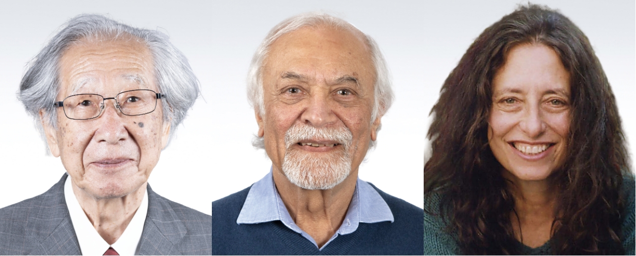 Die Kyoto-Preisträger 2025 Shun-ichi Amari, Azim Surani und Carol Gilligan (von links) (Die Bildrechte liegen bei dem Verfasser der Mitteilung.) Die Kyoto-Preisträger 2025 Shun-ichi Amari, Azim Surani und Carol Gilligan (von links) (Die Bildrechte liegen bei dem Verfasser der Mitteilung.)