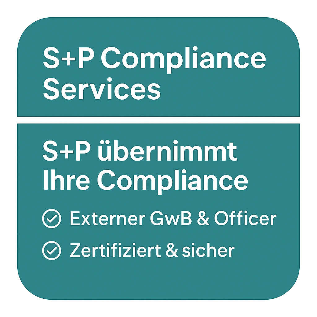 S+P Compliance Package (Die Bildrechte liegen bei dem Verfasser der Mitteilung.)