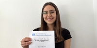 AUF IN DIE WELT Stipendium: Roberta mit Urkunde (Stiftung Völkerverständigung) AUF IN DIE WELT Stipendium: Roberta mit Urkunde (Stiftung Völkerverständigung)