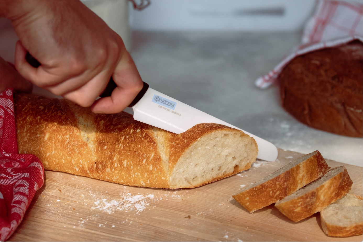 Kyocera GEN-Brotmesser (Die Bildrechte liegen bei dem Verfasser der Mitteilung.)