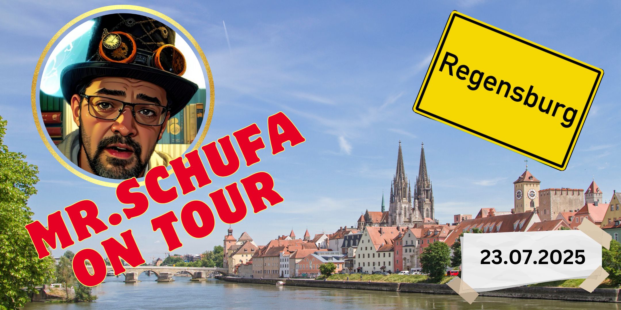 Mr. Schufa on Tour - Deutschlandweiter Schufa Crashkurs startet in Regensburg