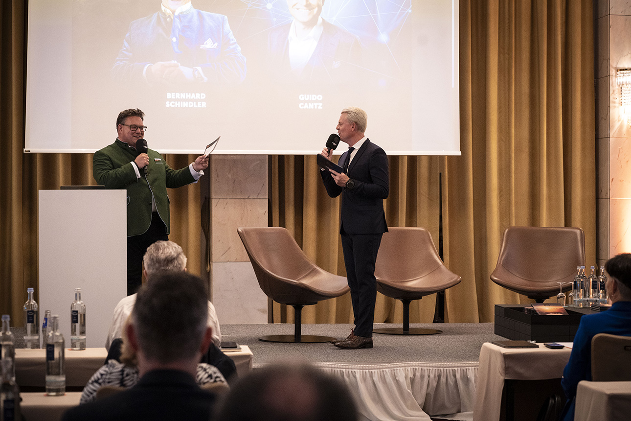 Bernhard Schindler, Guido Cantz (Die Bildrechte liegen bei dem Verfasser der Mitteilung.)