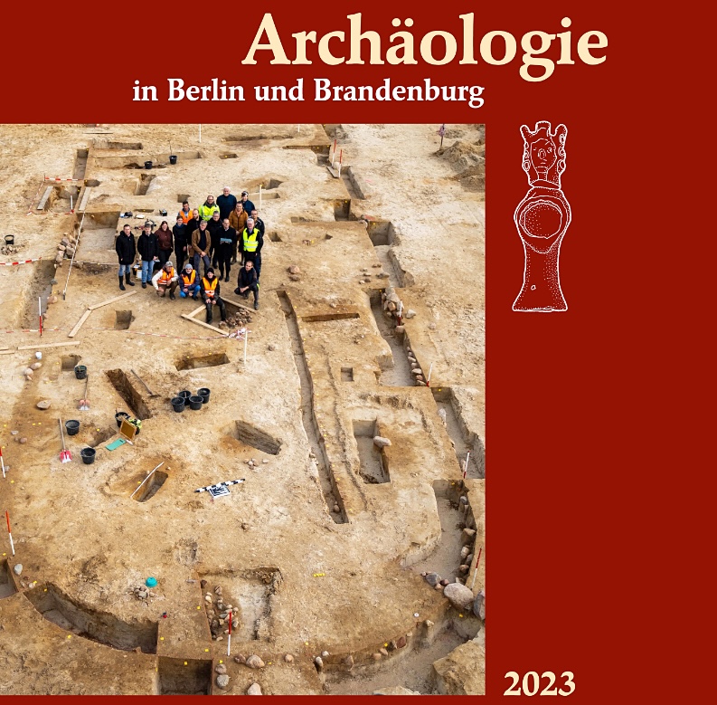 Buchcover Archäologie Berlin Brandenburg
