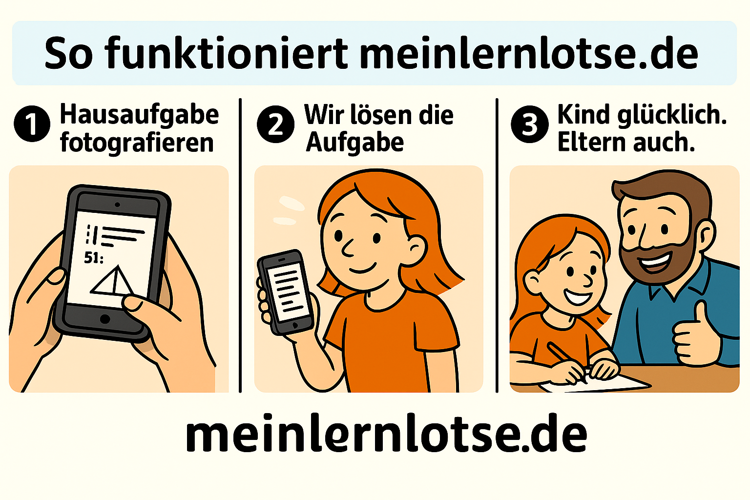 Mit meinlernlotse erklärt KI die Hausaufgabe – Schritt für Schritt und einfach verständlich. Mit meinlernlotse erklärt KI die Hausaufgabe – Schritt für Schritt und einfach verständlich.