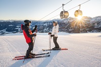 Perfekter Morgen auf der Piste (c) wisthaler.com (Dolomitenregion Kronplatz)