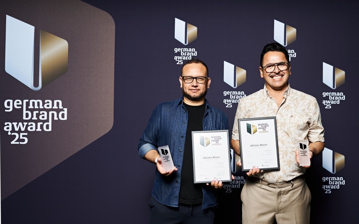 Hans Sanmiguel und Mauro Ascazubi (© German Brand Award)