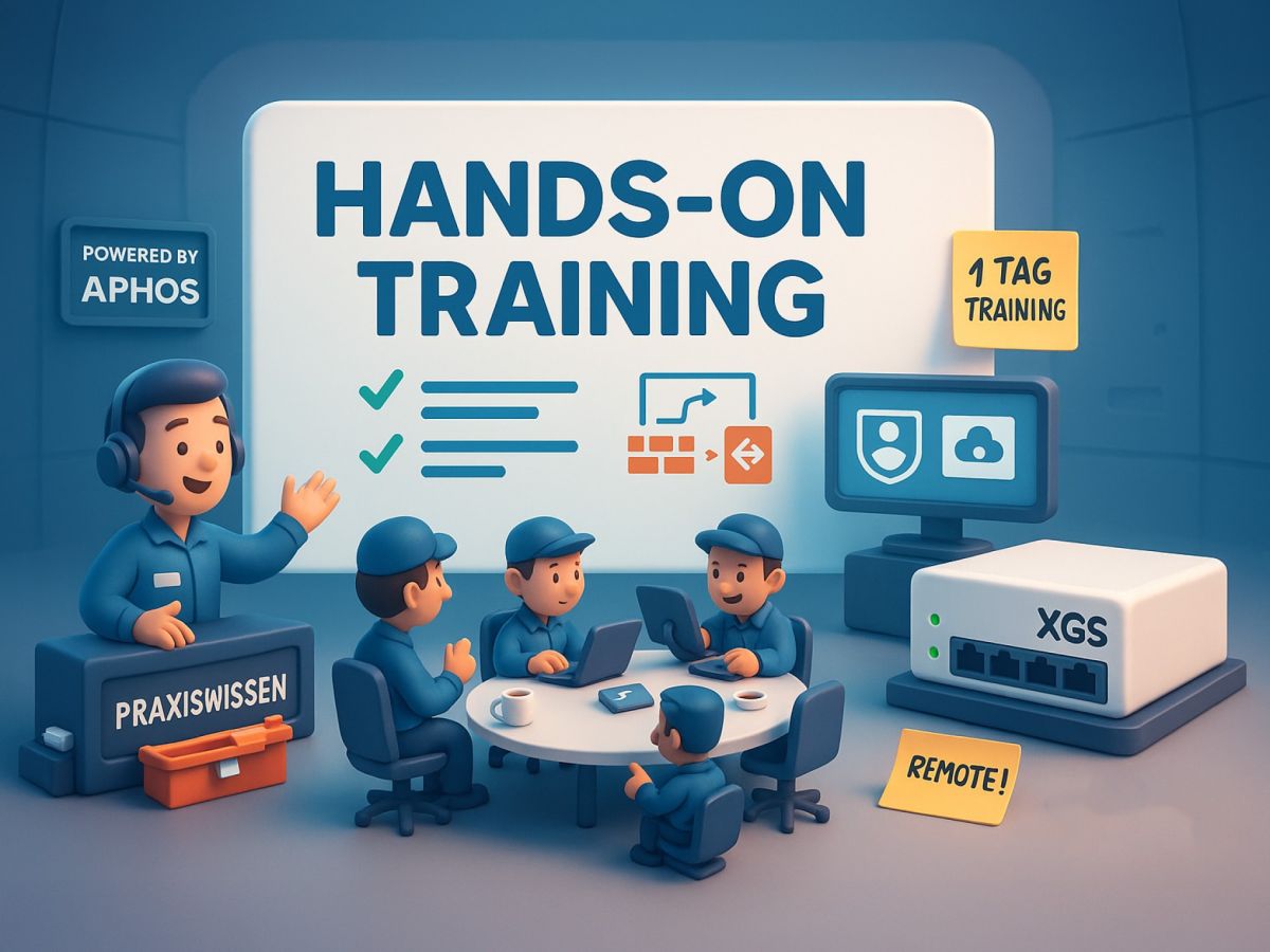 Die Aphos Hands-On Trainings zu Sophos Firewall und Endpoint & Server finden online statt. (© ) Die Aphos Hands-On Trainings zu Sophos Firewall und Endpoint & Server finden online statt. (© )