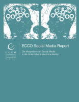 Tiipps für den Umgang mit sozialen Netzen: der ECCO Social Media Report. Tiipps für den Umgang mit sozialen Netzen: der ECCO Social Media Report.