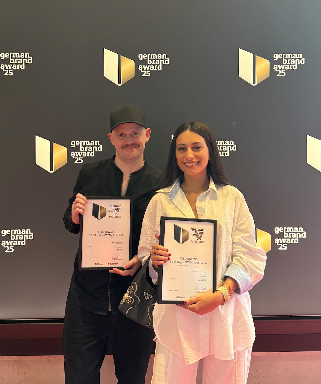 Von links: Patrick Falter (Executive Creative Director), Sofia Zeghli (Account Management) (Bildquelle: Keko) Von links: Patrick Falter (Executive Creative Director), Sofia Zeghli (Account Management) (Bildquelle: Keko)