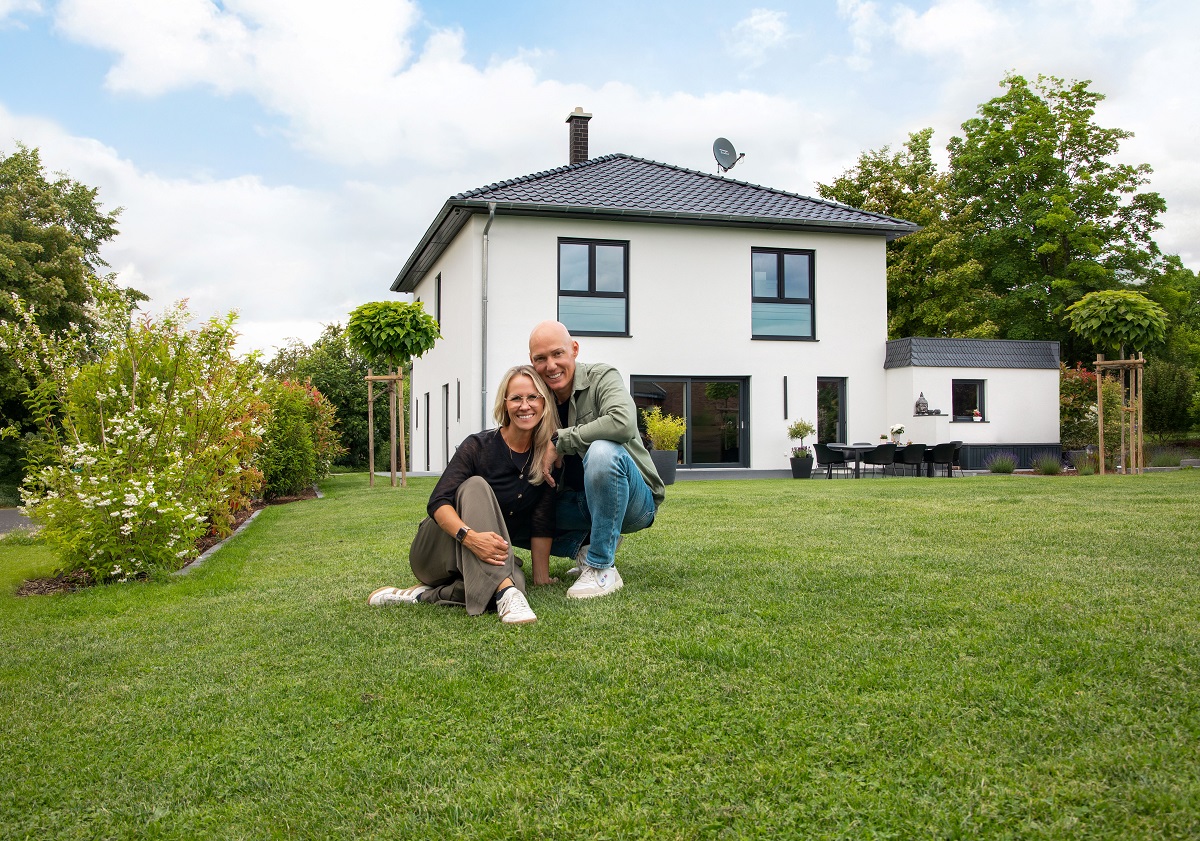 Von Fingerhut Haus realisiert: Leben in der Stadtvilla auf dem Land (Die Bildrechte liegen bei dem Verfasser der Mitteilung.)