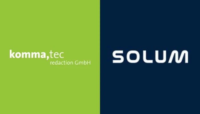 komma,tec redaction und SOLUM (Die Bildrechte liegen bei dem Verfasser der Mitteilung.)
