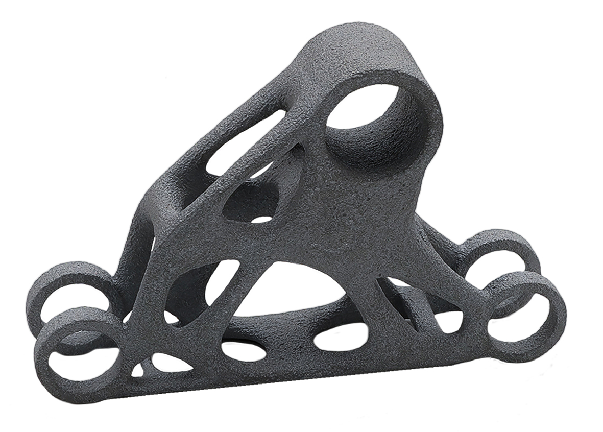 Beispiel komplexer Geometrien mithilfe additiver Fertigung siliziuminfiltriertes Siliziumkarbid (Die Bildrechte liegen bei dem Verfasser der Mitteilung.) Beispiel komplexer Geometrien mithilfe additiver Fertigung siliziuminfiltriertes Siliziumkarbid (Die Bildrechte liegen bei dem Verfasser der Mitteilung.)