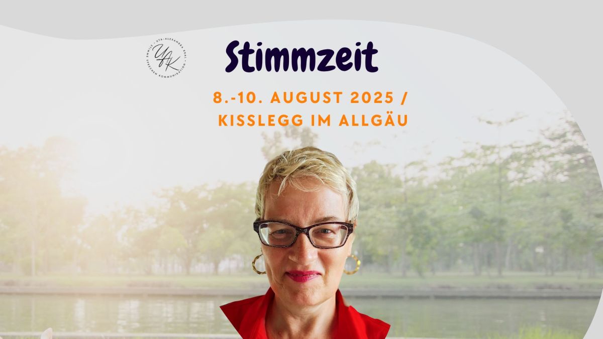 Stimmzeit - Mini-Sabbatical für Führungskräfte im Allgäu mit Uta-Alexandra Kral (© Uta-Alexandra Kral)
