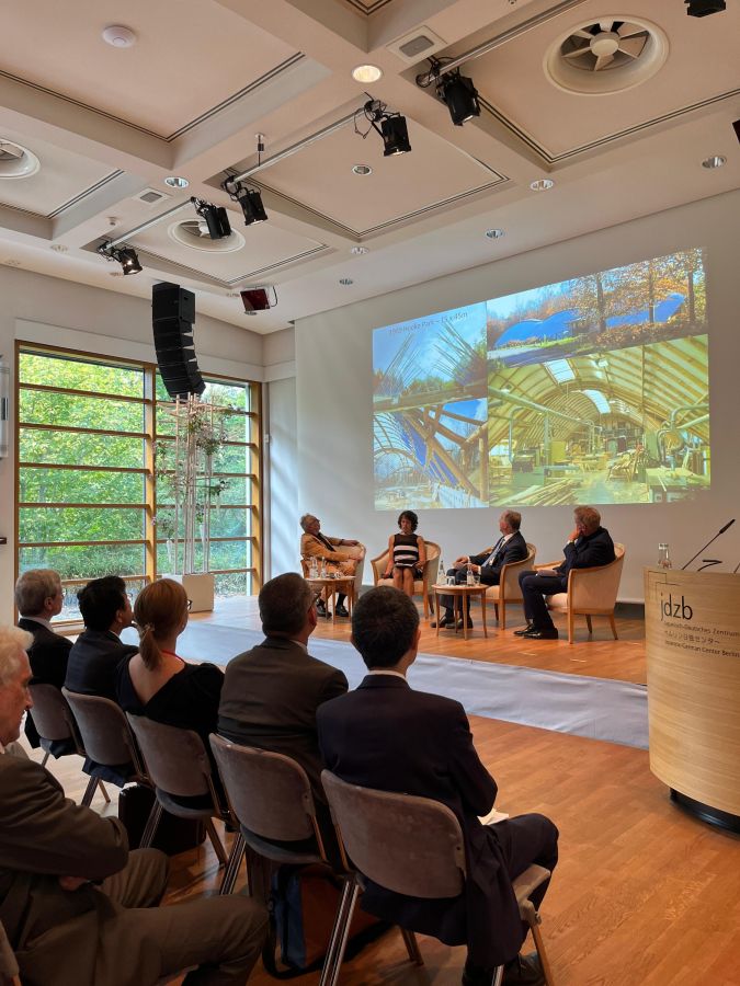 Die Preisträger-Bekanntgabe 2025 findet wie letztes Jahr im Japanisch-Deutschen Zentrum Berlin statt (© HEESCH Kommunikation) Die Preisträger-Bekanntgabe 2025 findet wie letztes Jahr im Japanisch-Deutschen Zentrum Berlin statt (© HEESCH Kommunikation)