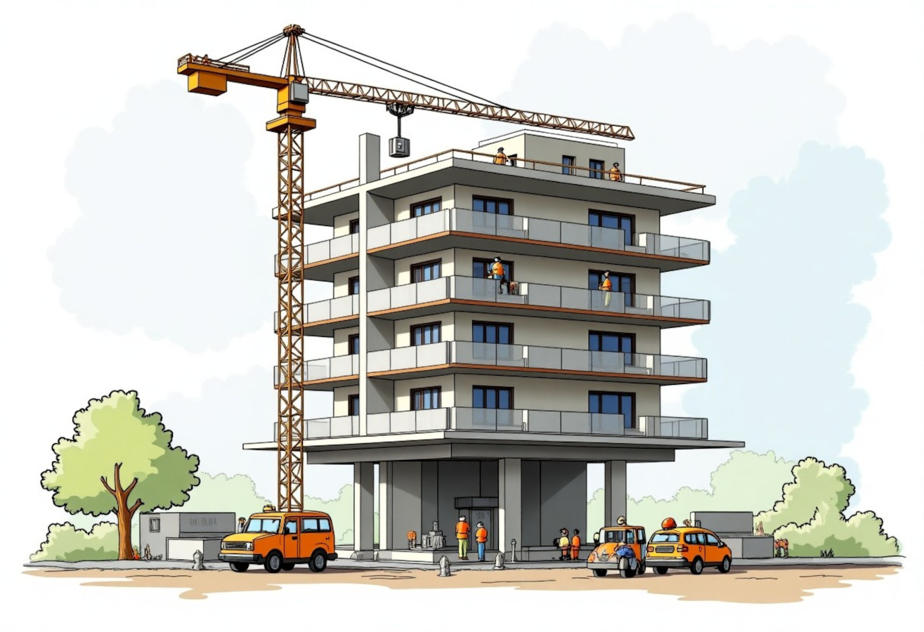 Der Wohnungsbauturbo soll Bauzeiten verkürzen und Baukosten senken, um den Wohnungsmangel in Deutschland schneller und günstiger z Der Wohnungsbauturbo soll Bauzeiten verkürzen und Baukosten senken, um den Wohnungsmangel in Deutschland schneller und günstiger z