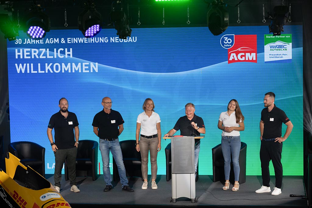 Die AGM Geschäftsführung und ihre Nachfolger (Bildquelle: Werbeagentur Dreamland) Die AGM Geschäftsführung und ihre Nachfolger (Bildquelle: Werbeagentur Dreamland)