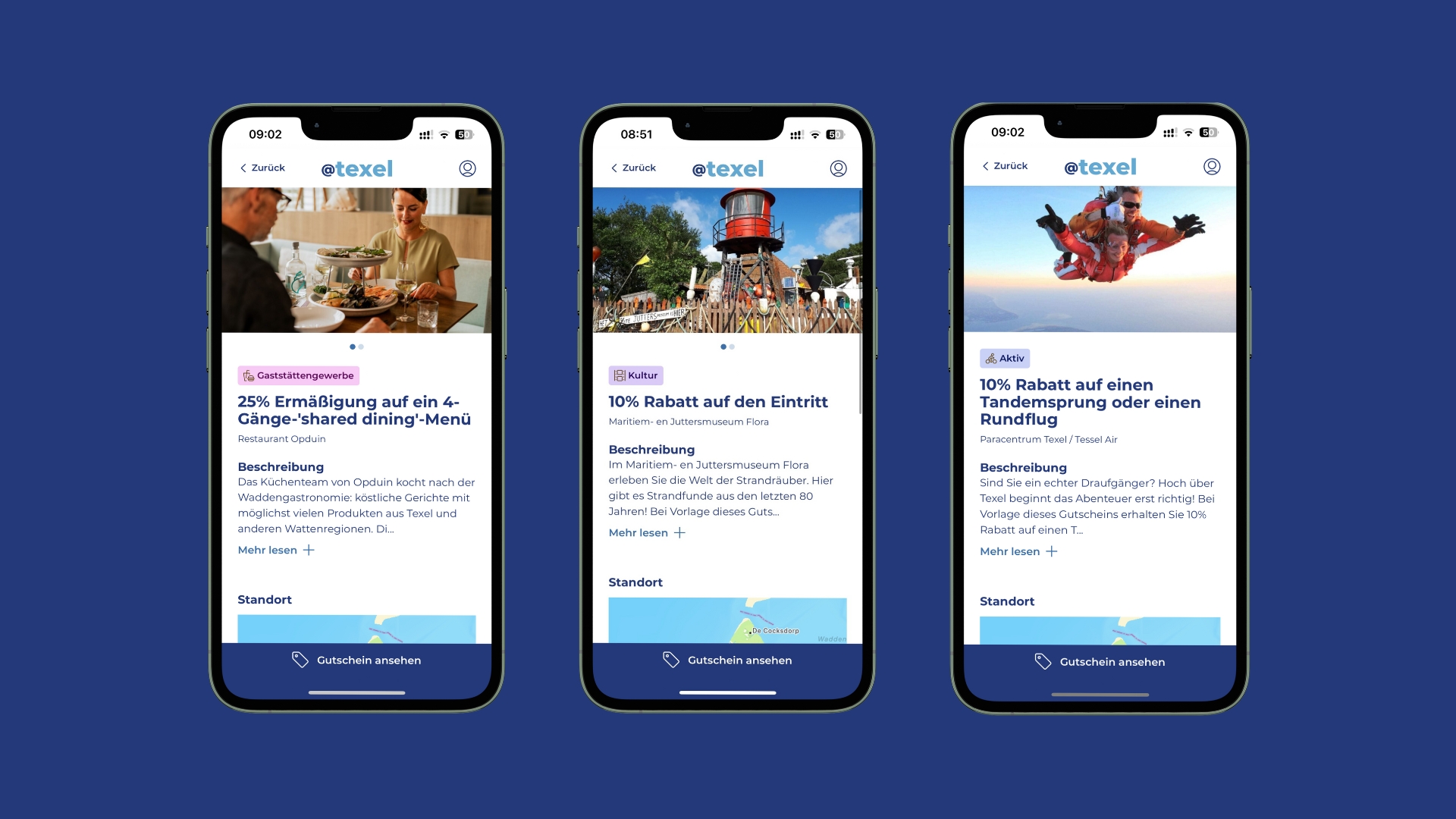 Voucher Texel App (Bildquelle: VVV Texel) Voucher Texel App (Bildquelle: VVV Texel)