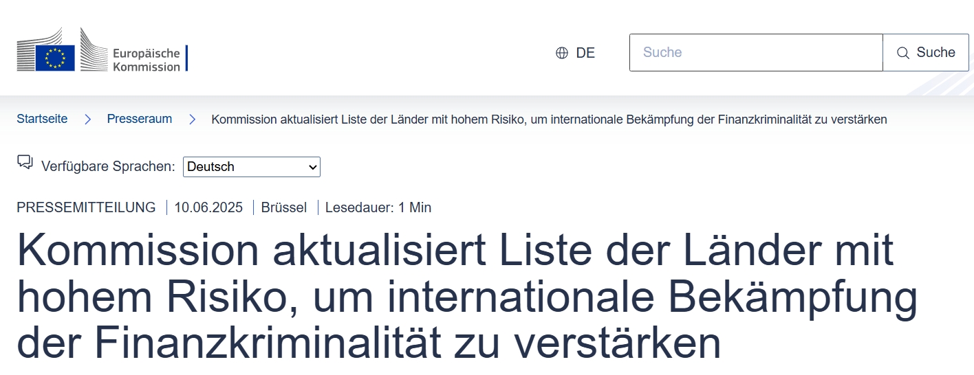 https://ec.europa.eu/commission/presscorner/detail/de/ip_25_1378 (Die Bildrechte liegen bei dem Verfasser der Mitteilung.)