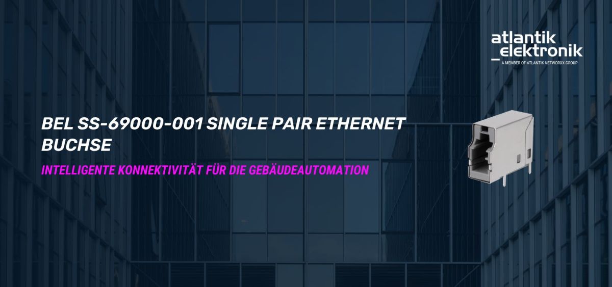 Atlantik Elektronik GmbH präsentiert SS69000001 SPE Buchse von Stewart Connector /Bel (© ATE JHE 2025) Atlantik Elektronik GmbH präsentiert SS69000001 SPE Buchse von Stewart Connector /Bel (© ATE JHE 2025)