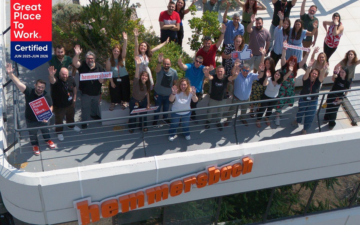 Hemmersbach-Team feiert Great Place to Work®-Auszeichnung (© ) Hemmersbach-Team feiert Great Place to Work®-Auszeichnung (© )