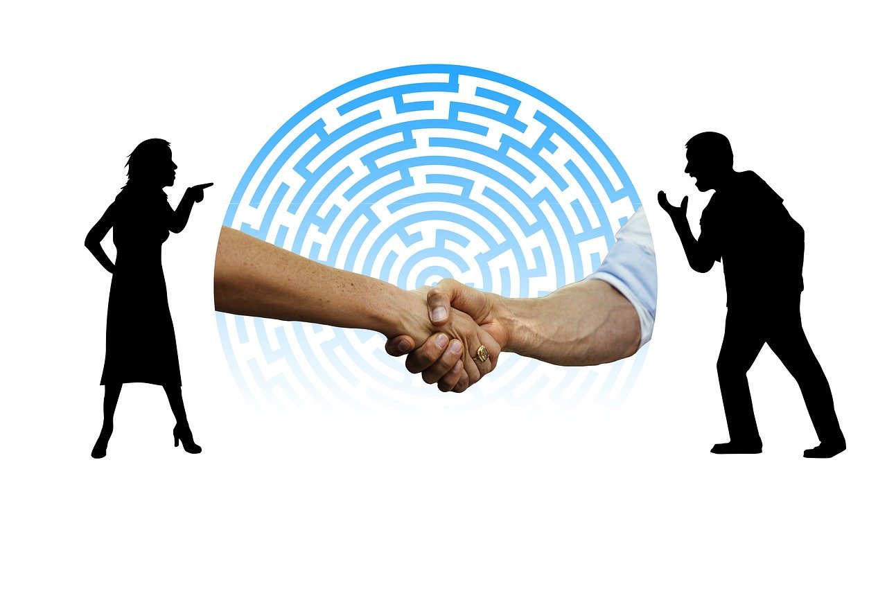Agile Haltung macht Konflikte sichtbar (Bildquelle: Bildquelle: Gert Altmann (Pixabay))