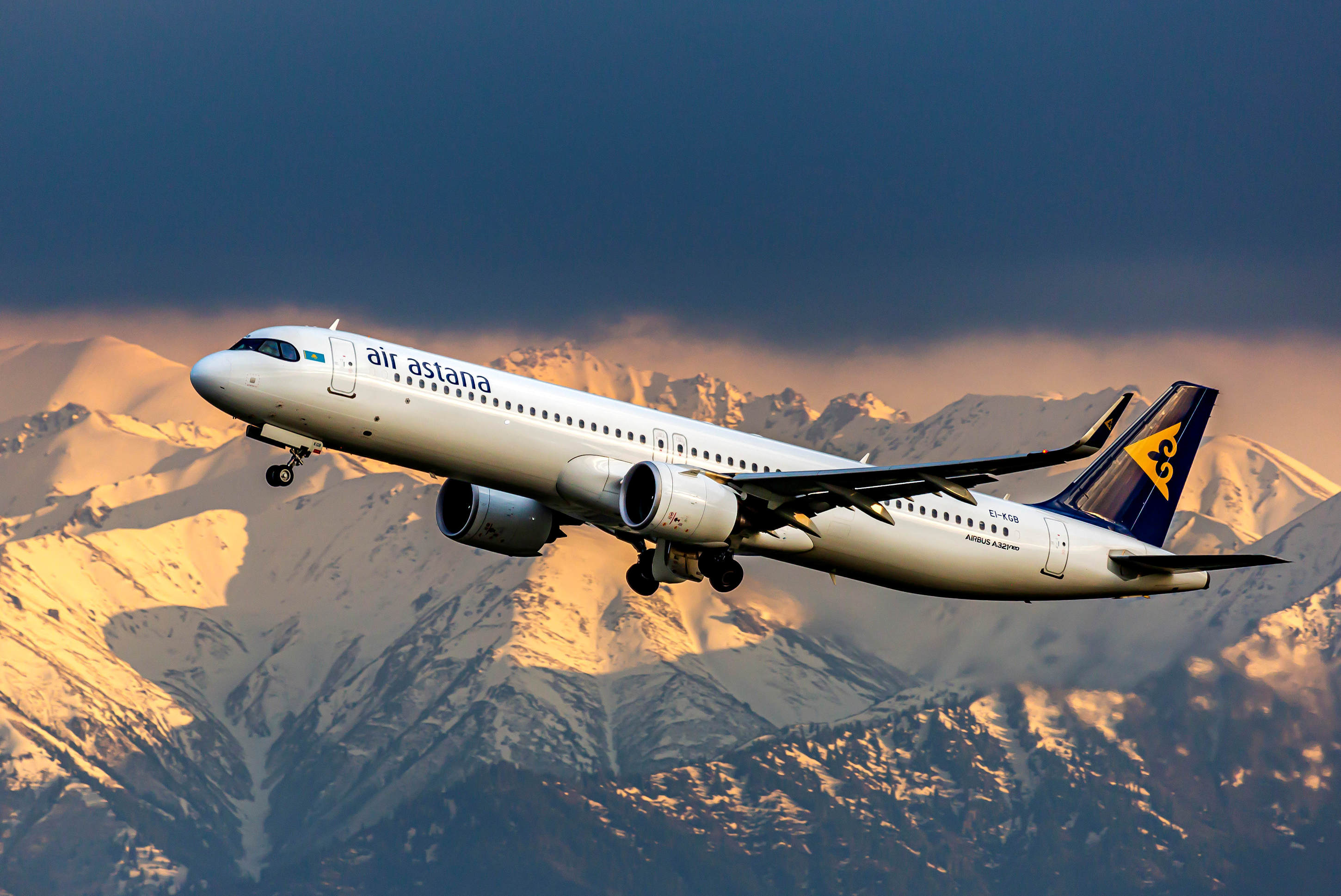Air Astana fliegt auch im kommenden Winter dreimal pro Woche von Frankfurt nach Almaty. (Bildquelle: Vyacheslav Firsov, Air Astana) Air Astana fliegt auch im kommenden Winter dreimal pro Woche von Frankfurt nach Almaty. (Bildquelle: Vyacheslav Firsov, Air Astana)