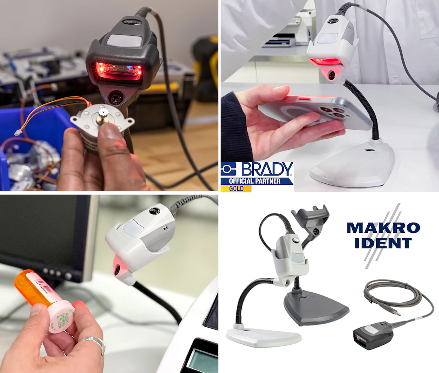 Code Reader CR1100 - Kompakter Barcode-Scanner für Labor & Industrie