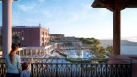 Ansicht auf die Hotelanlage (Cavallino?Bianco Family Spa Grand Hotel Caorle)