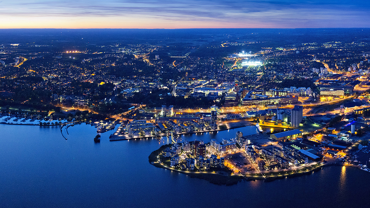 Das Kraft-Wärme-Kopplungswerk von Mälarenergi befindet sich in Västerås. (Bildquelle: Mälarenergi)