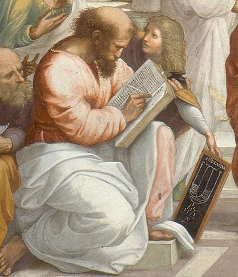 Pythagoras in der Schule von Athen Pythagoras in der Schule von Athen