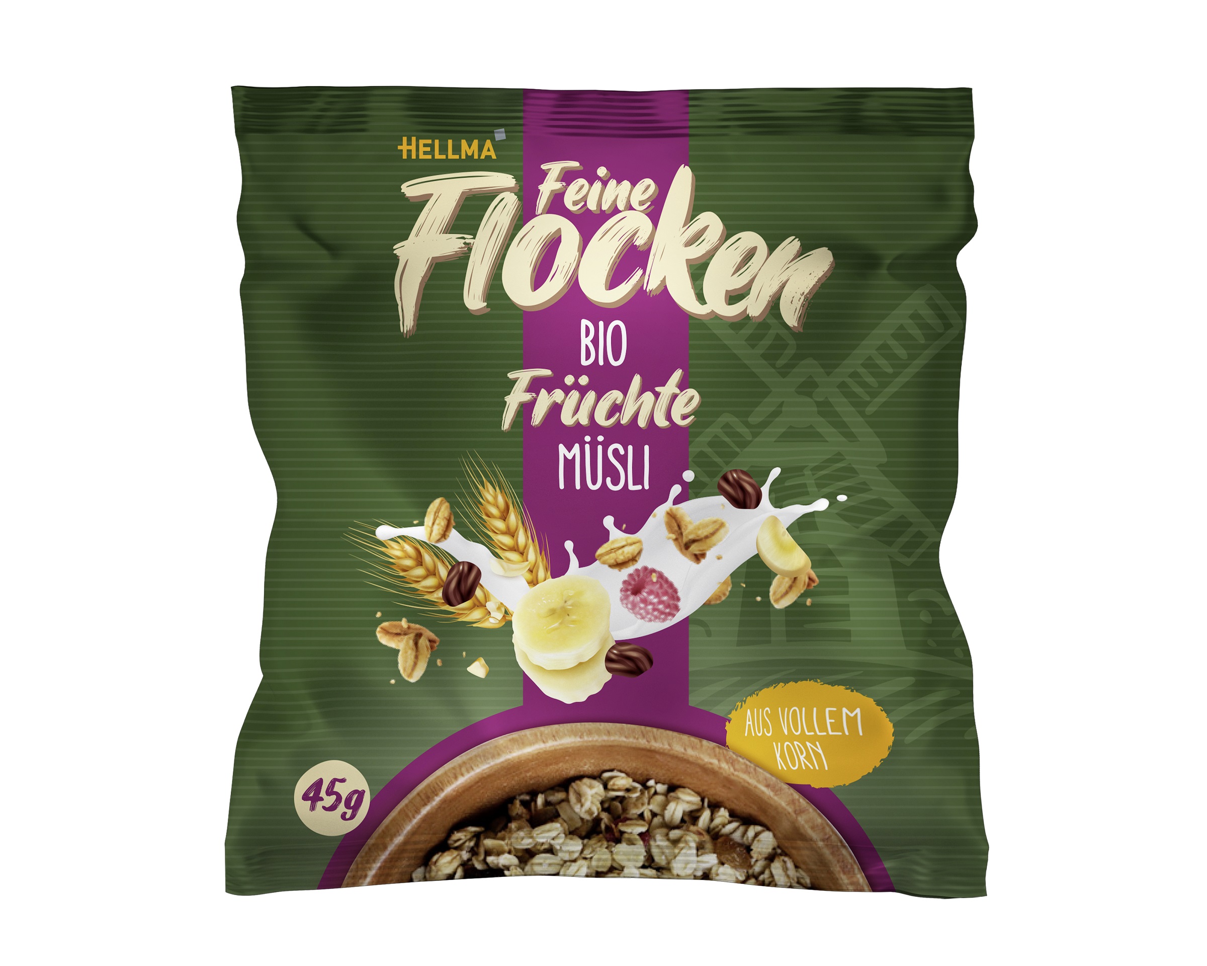 Das Hellma Früchte Müsli ist sowohl vegan als auch bio. (Die Bildrechte liegen bei dem Verfasser der Mitteilung.) Das Hellma Früchte Müsli ist sowohl vegan als auch bio. (Die Bildrechte liegen bei dem Verfasser der Mitteilung.)