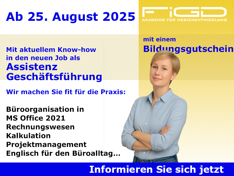 AssistentIn Finanz- und Lohnbuchhaltung – Weiterbildung mit DATEV, Controlling und Förderung. AssistentIn Finanz- und Lohnbuchhaltung – Weiterbildung mit DATEV, Controlling und Förderung.