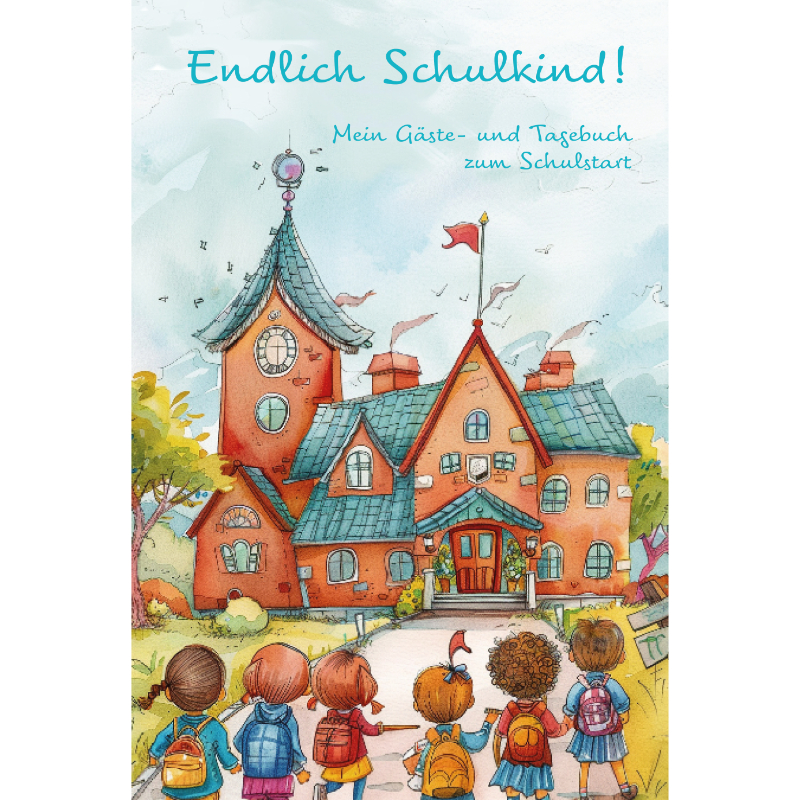 „Endlich Schulkind“ – Das liebevoll gestaltete Erinnerungsbuch für kleine Schulanfänger. „Endlich Schulkind“ – Das liebevoll gestaltete Erinnerungsbuch für kleine Schulanfänger.