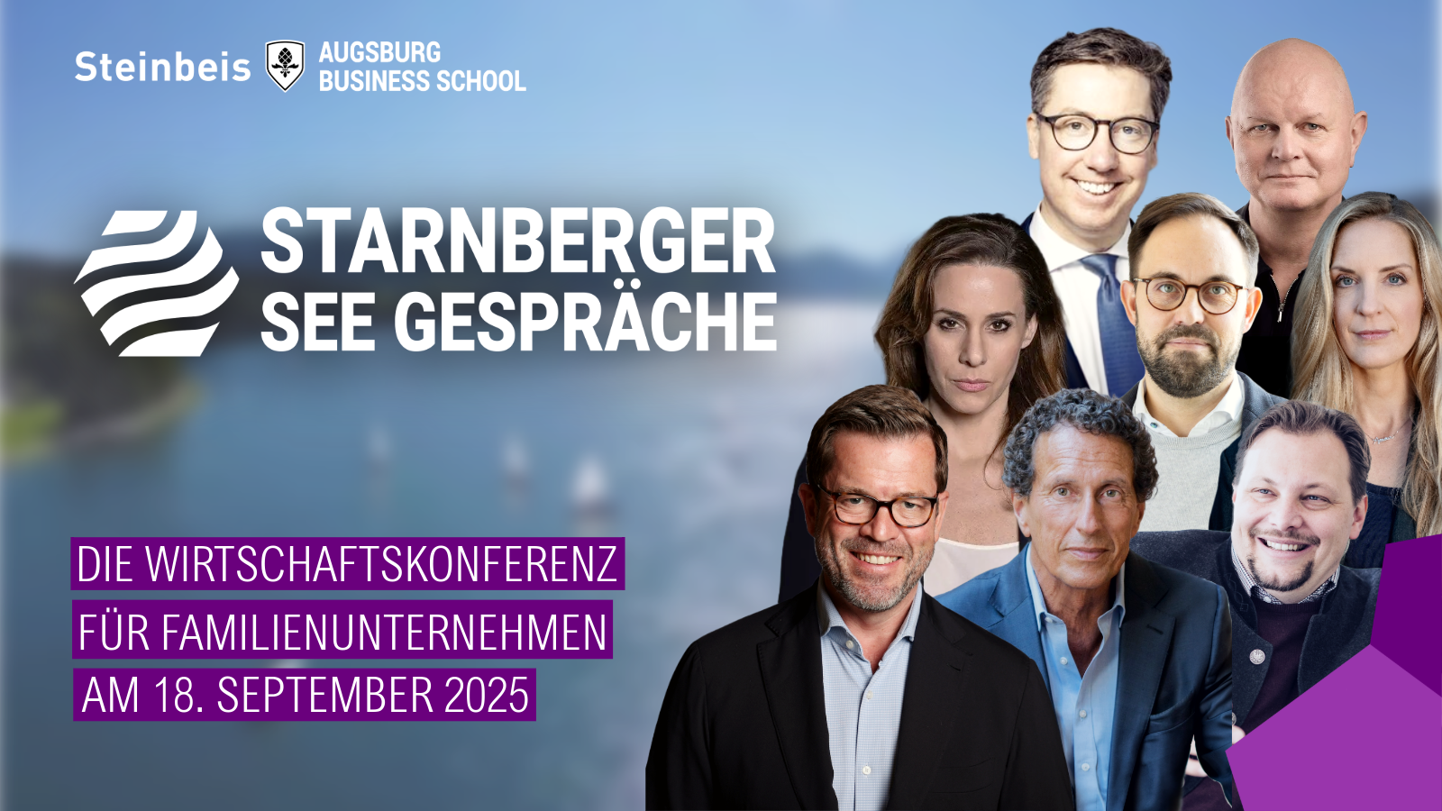 Die Starnberger See Gespräche, die Wirtschaftskonferenz für Familienunternehmen, und ihre Speaker Die Starnberger See Gespräche, die Wirtschaftskonferenz für Familienunternehmen, und ihre Speaker