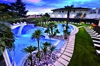 Der Pool des Hotels Quisisana