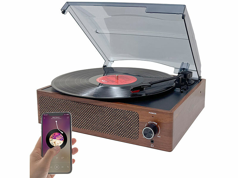 auvisio Schallplattenspieler& -Digitalisierer UPL-200.mp, Stereo-Lautsprecher, www.pearl.de (Die Bildrechte liegen bei dem Verfasser der Mitteilung.) auvisio Schallplattenspieler& -Digitalisierer UPL-200.mp, Stereo-Lautsprecher, www.pearl.de (Die Bildrechte liegen bei dem Verfasser der Mitteilung.)