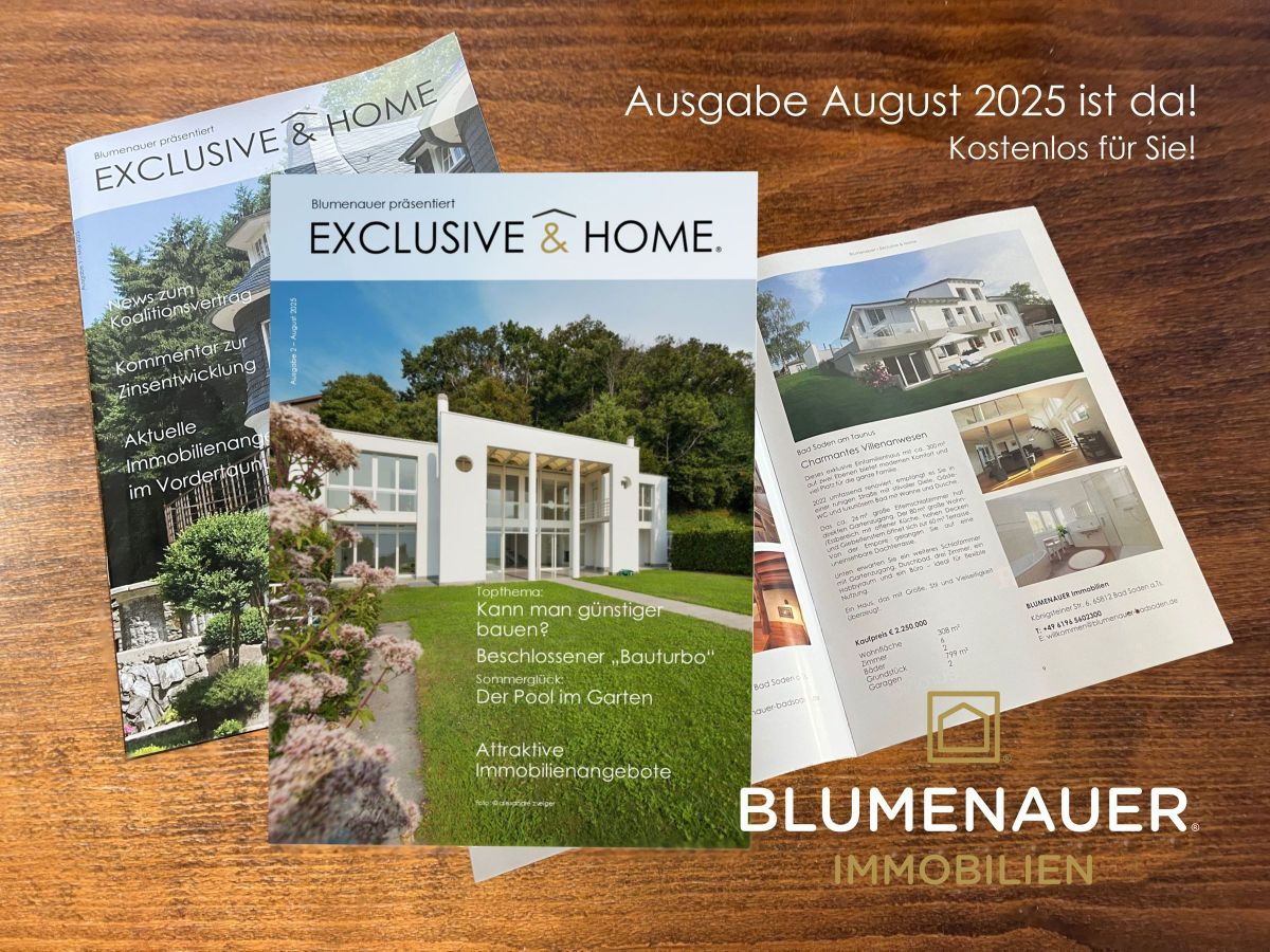 BLUMENAUER Magazin, Ausgabe August 2025 (©Blumenauer)