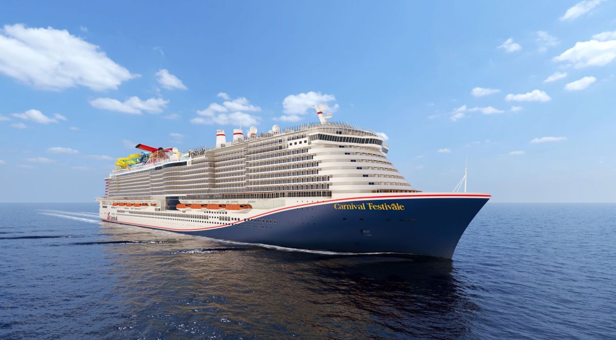 Startet am 2. Mai 2027 zur Premierenfahrt: die Carnival Festivale. (© Carnival Cruise Line) Startet am 2. Mai 2027 zur Premierenfahrt: die Carnival Festivale. (© Carnival Cruise Line)